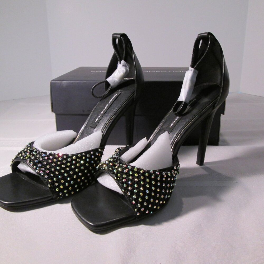 ✨ French Connection Laura Ankle Strap Heels – Size 9 ✨
